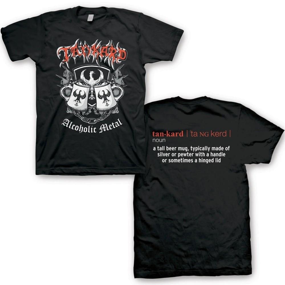 TANKARD cd cvr ALCOHOLIC METAL Official SHIRT LRG New chemical invasion beauty Unisex T-Shirt XXL