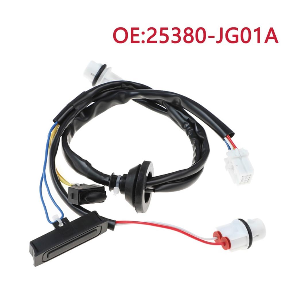 Rear Trunk Handle Outside Release Opening Button Boot Switch Assy Tailgate Fits X-trail T31 08-14 25380-JG01A 25380JG01A