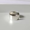Anello Minimalista da Donna in Argento Sterling 925, Inossidabile, Anello Aperto di Alta Gamma per Dito Indice di Coppia