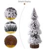Mini Christmas Tree 30cm Desktop Decoration Tabletop Ornament Cedar Pine Tree for Home/Office Holiday Gift Decor