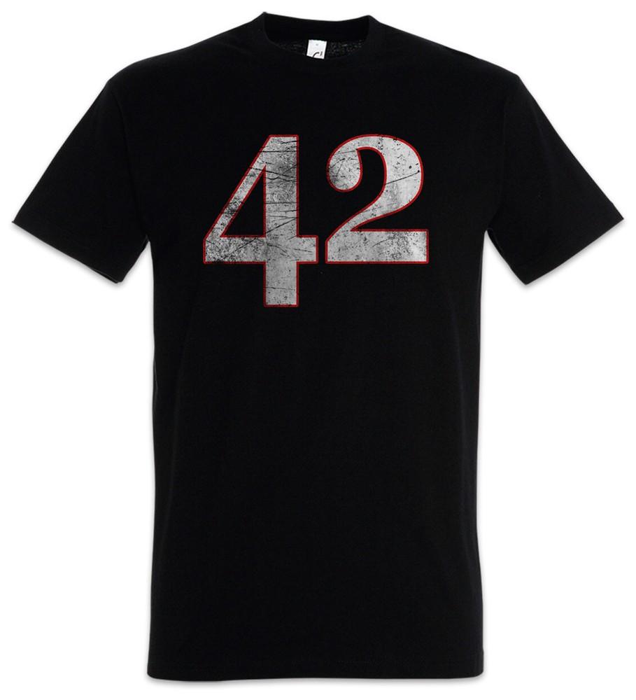 42 T-Shirt The Hitchhiker's Number Guide To the Answer Galaxy Fun Geek Nerd