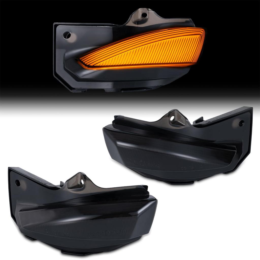 NEIFILES Yaris Cross GR Yaris LED Door Mirror Blinker Vehicle Inspection Countermeasures Corolla 210 Corolla Touring Side Mirror Blinker Smoke Lens