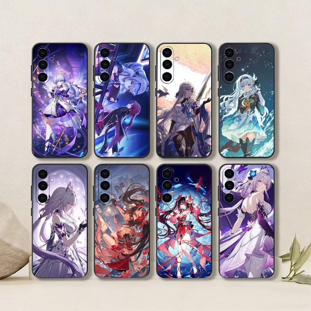 Honkai Star Rail Phone Case For Samsung Galaxy A73,A72,A71,A70,A53,A52,A51,Others Soft Black Cover