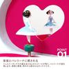 DJECO Jeco Budding Dancer Jewelry Box Music Box Accessory Case Heart Cute Montessori Age 4 5 6 7 8 9 10 11 Girls Women Kindergarten Entrance Gift