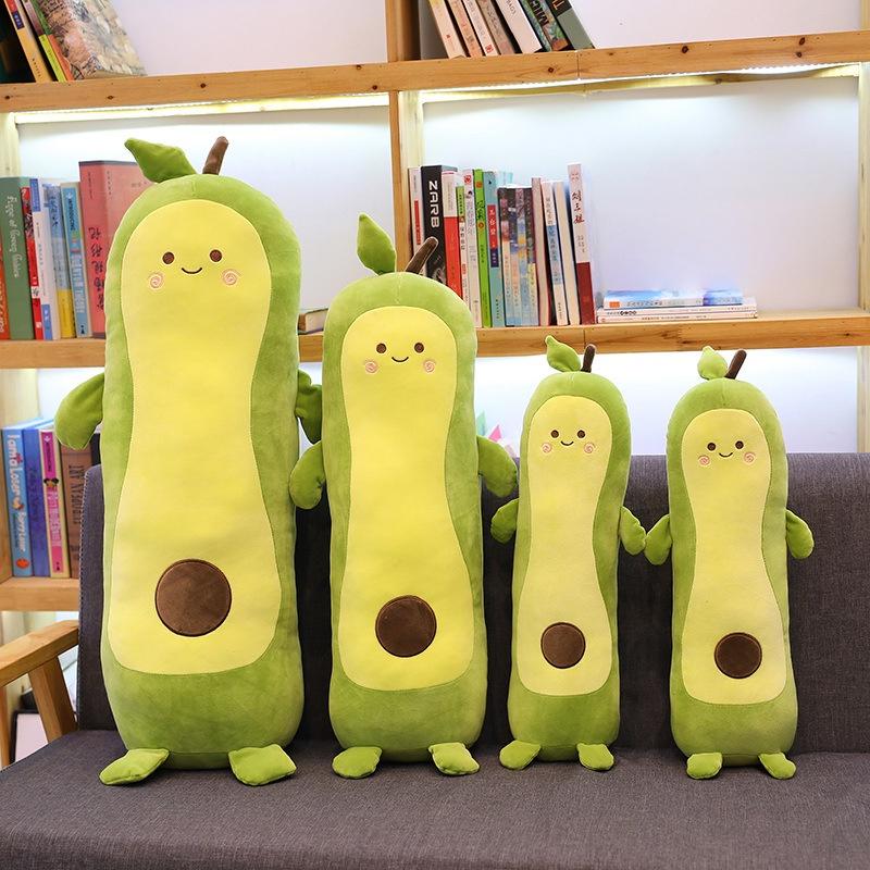 Long Plush Avocado Pillow Perfect Christmas Gift For Girls Boys