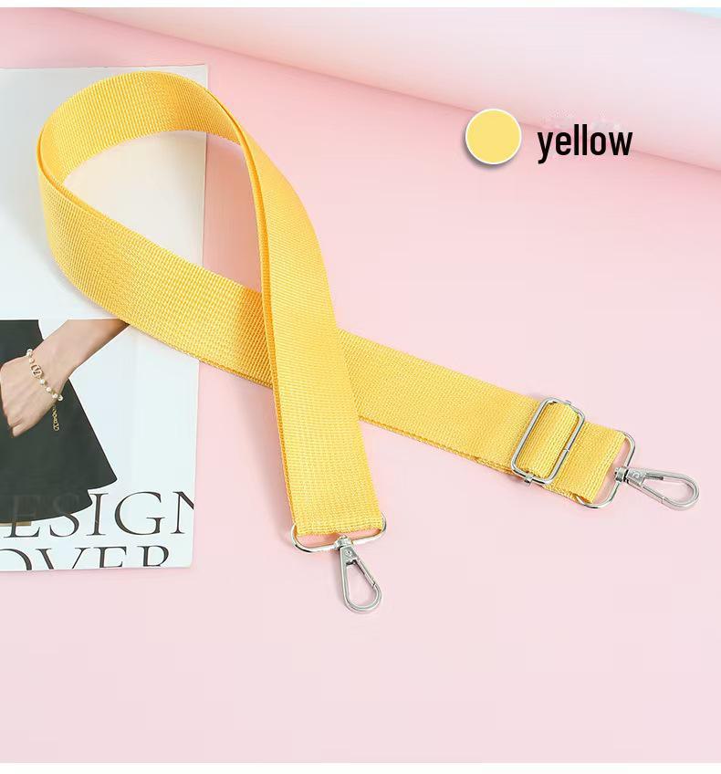 

Регулируемый ремень для сумки через плечо премиум-класса – яркий, многофункциональный аксессуар для ношения на плече Width 2.0 cm Length 110 cm жёлтый