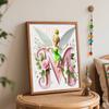 Disney Oil Painting Art Tinkerbell Painting Hobby Cultivating Gifts Home Decoration