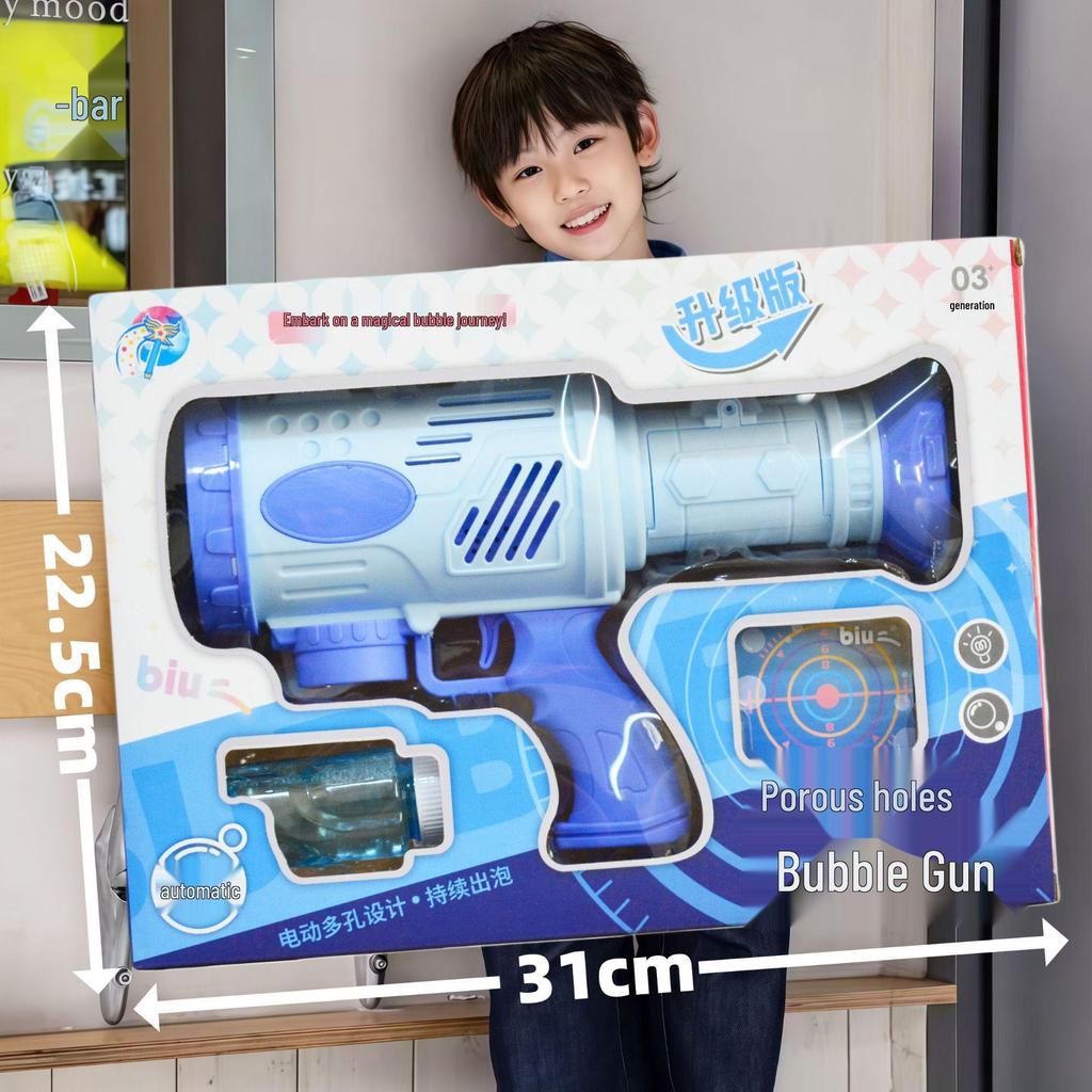 Children's Bubble Machine Toy - Arcade Prize, Carnival Gift, Night Market Fun