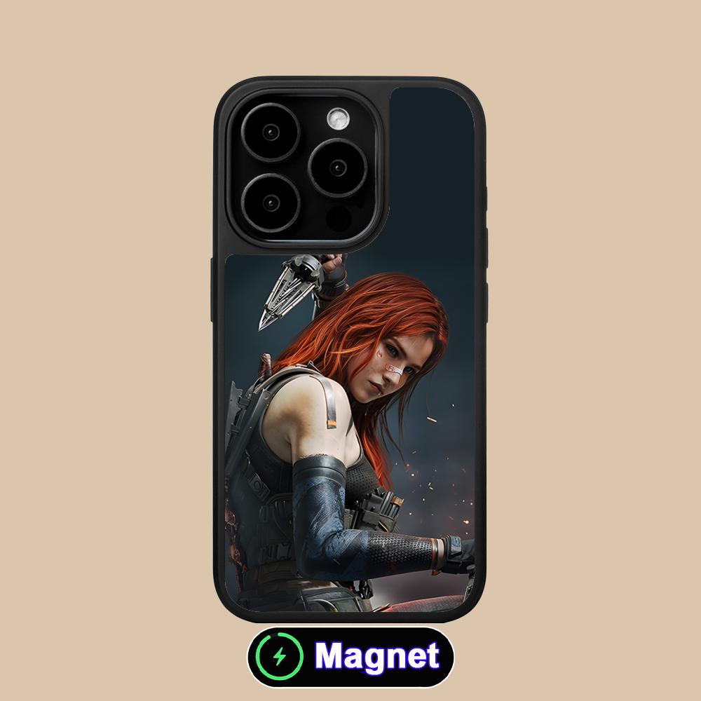Game Delta Force Matte Surface Magsafe Mobile Phone Case for iPhone 17 16 15 14 13 12 11 Air Pro Max Plus Colorful Cover