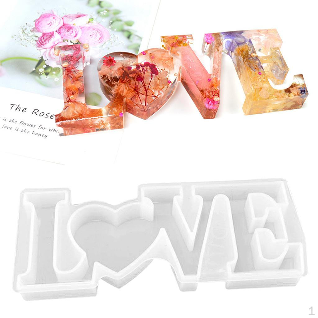 

LOVE силиконовая форма для помадки, форма для выпечки торта, сделай сам, форма для шоколада и сахара, инструмент для мыла