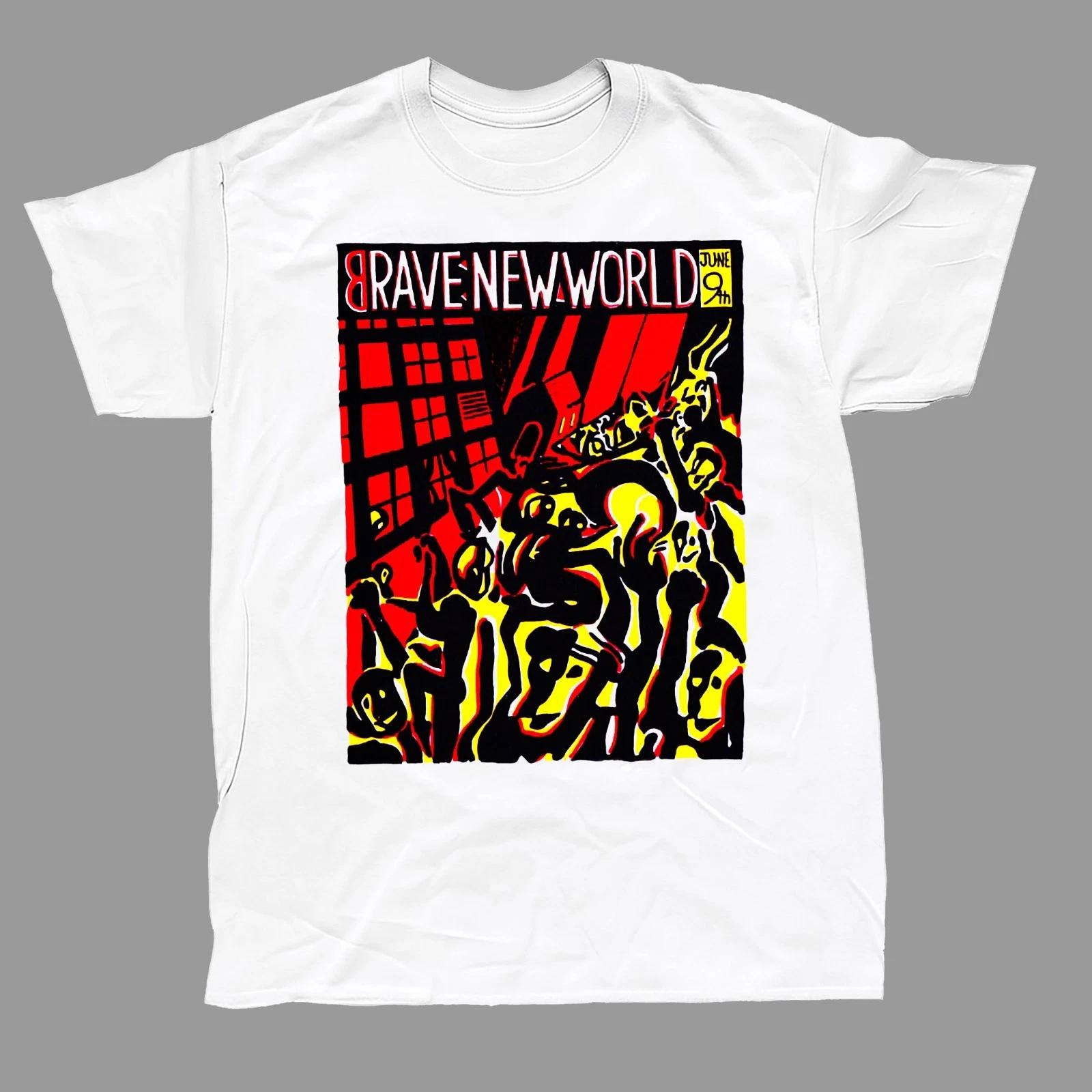 Brave New World 1990 T-Shirt (Rave/Acid House) 3XL