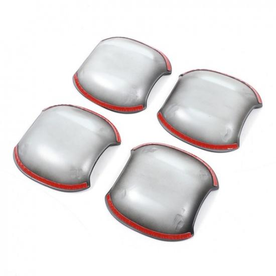 Glossy Black ABS Car Door Handle Bowl Protector For Lexus GX GX550 2024-2025