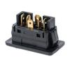Car Electric Power Switch Button With Green Light 6 Pin 12/24V 20A ON/OFF Window Glass Lifter Switch Accessories