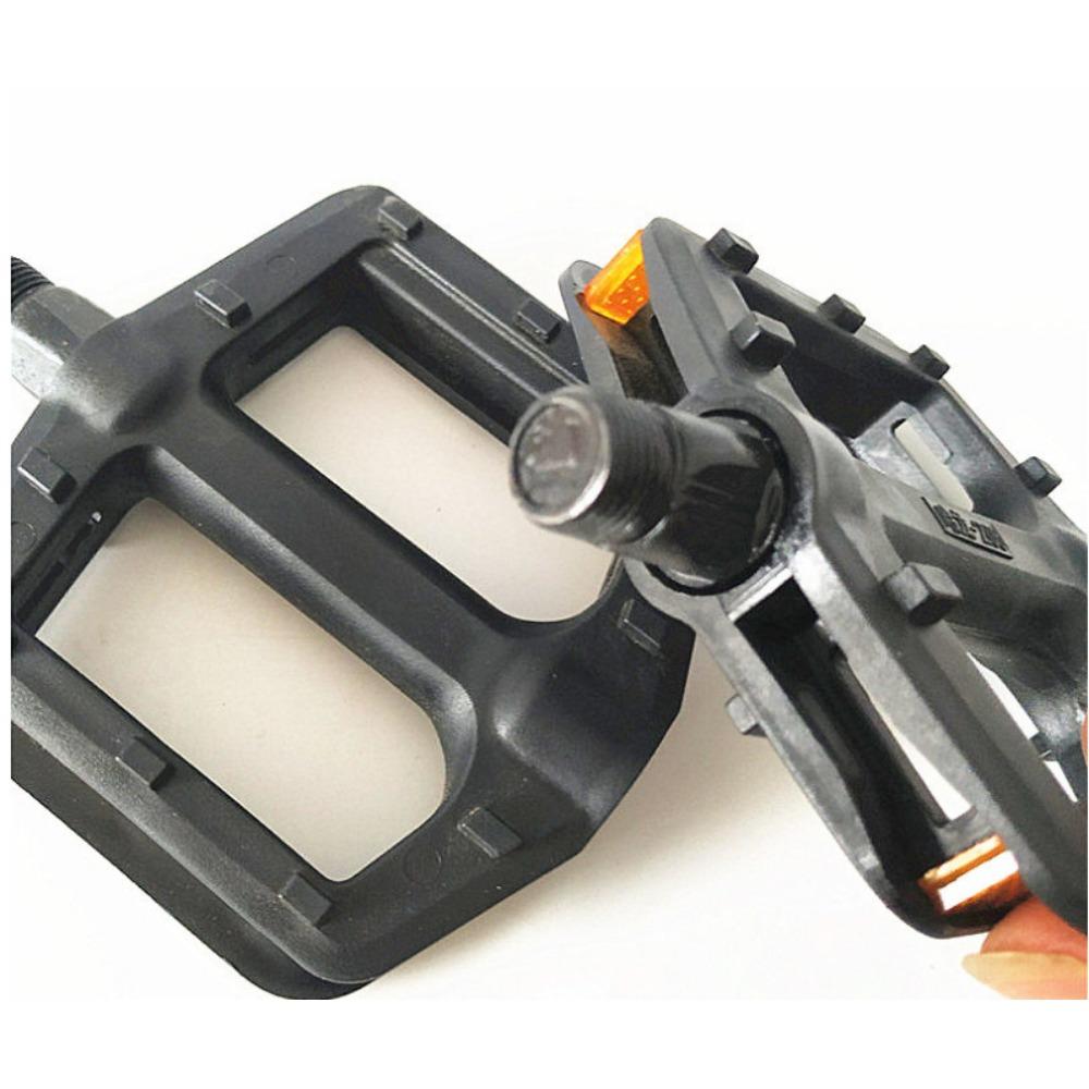 Mountain Bike Double Ball Pedal Bicycle New Imitation Aluminum Alloy Plastic Ball Pedal Riding Equipment 602 Type