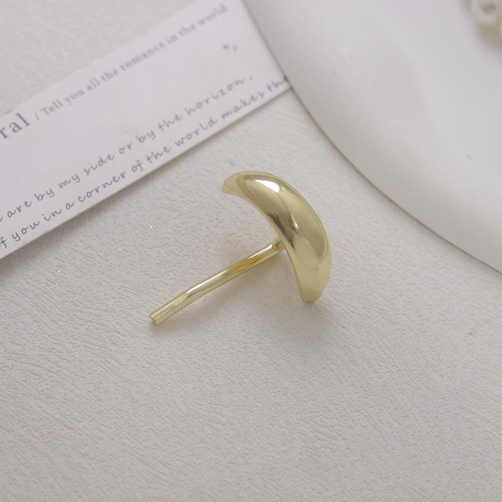 Chic Metal Smooth Hair Claw Clips Simple Geometric Hairpin Low Ponytail Hair Claws Women Girls Hair Stickers Hook-off Accessorie