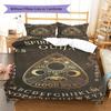 Psychic Board Pattern Bedding,Quilt Set Quilt Cover Pillowcase Home Birthday Gift (1 * duvet cover + 2 * pillowcase, without core)