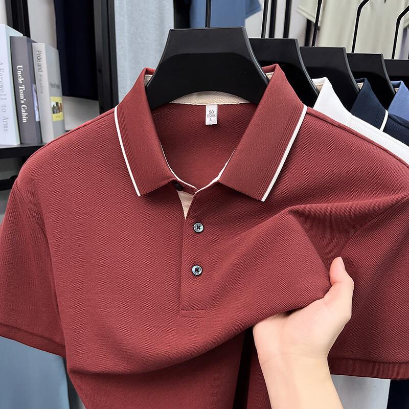 

Firstview Men s Tencel Lyocell Antibacterial Pique Polo Shirt FX1138 XL