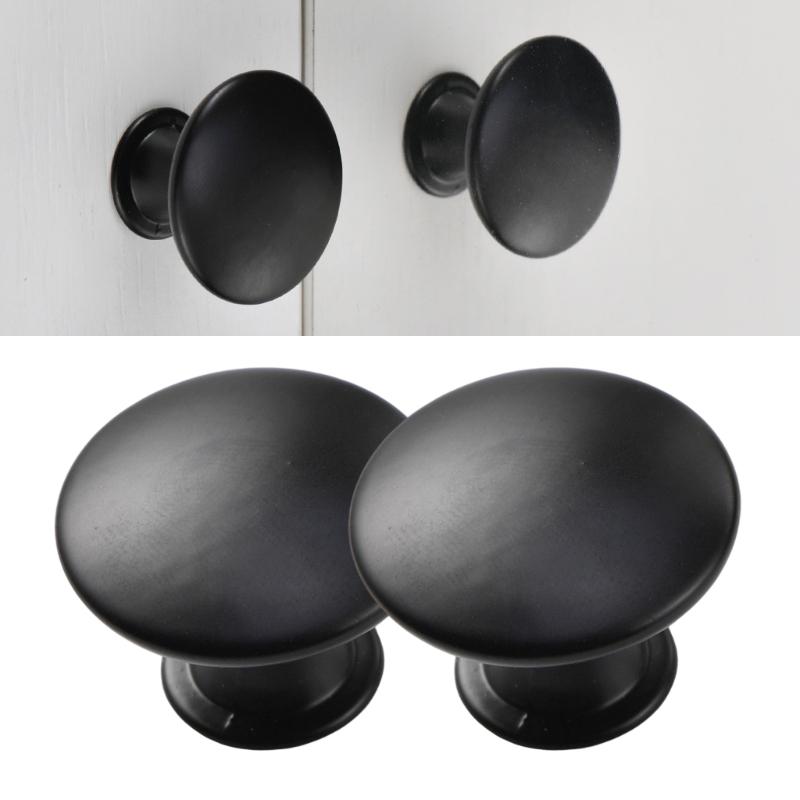 12Pcs Drawer Pulls Stainless Steel Dressers Knob Cupboard Handle Modern Furniture Handle Round Bedside Cabinet Pull