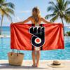 Flyers Hockey Team Strandtuch Mikrofaser Strandtuch, Leicht und Schnelltrocknend, für Sommerreisen, Schwimmbad-Fan Geburtstagsgeschenk