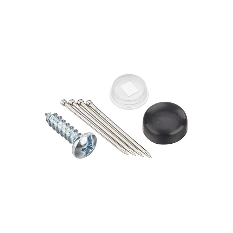 Hikari Gypsum Board Punching Board Fastener Set, Black, 4 Sets (PBST1)