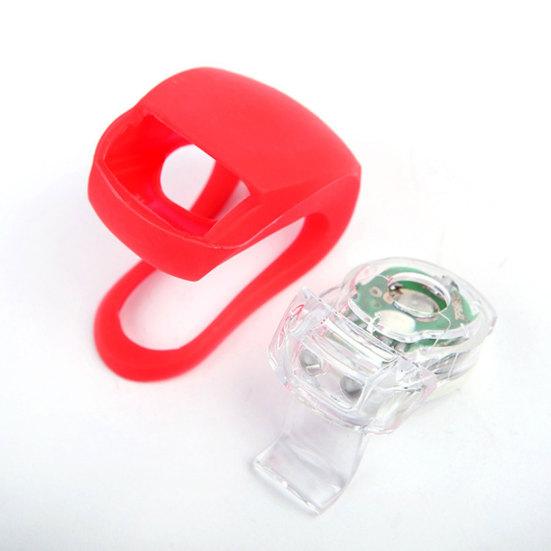 2Pcs Bike Light Lightweight Waterproof Bicycle Frog Lights Super Bright Simple Installation Night Riding Cycling Bicycle Tail Light