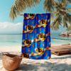 Ultra-Soft Beach Towel with Cheetos Theme,Ideal for Pool - Camping, Diving - Perfect Travel Essential, Vibrant Beach Towel.