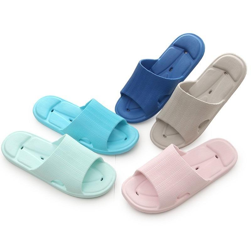Couple bathroom non-slip slippers waterproof comfortable soft warm shoes men's and women's hotel work slippers, wholesale S
