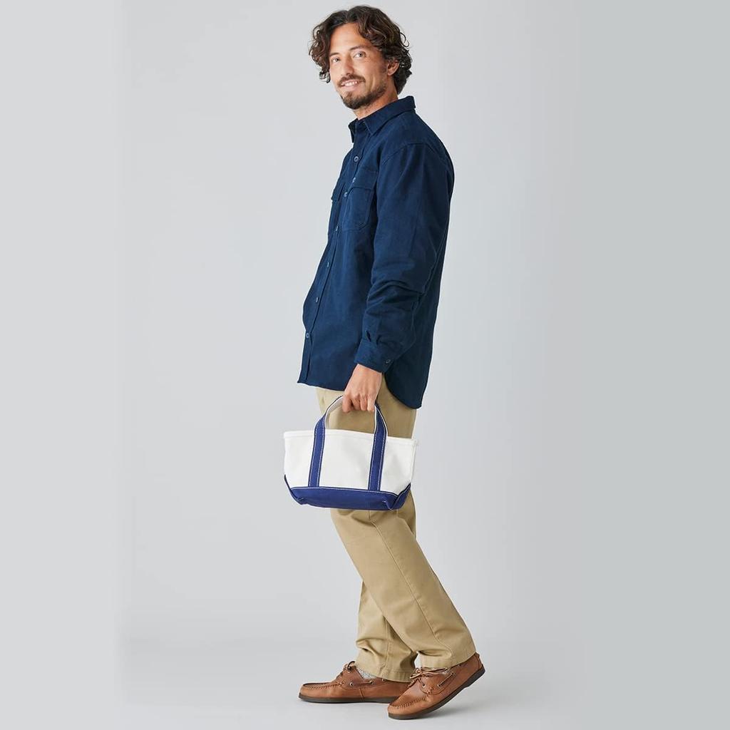Boat and Tote Bag Mini Canvas Blue 0KPP820001 [LL Bean]