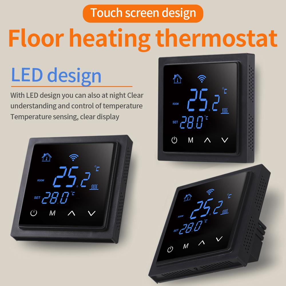 Floor Heating Thermostat WiFi Programmable Temperature Controller Remote Control Smart Home Thermoregulator