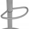 Lot de 2 tabourets bar déco style scandinave "Aiko" Atmosphera - Gris clair