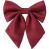 JK Solid Color Feather Bow Tie - Girls' Sailor Uniform Accessory