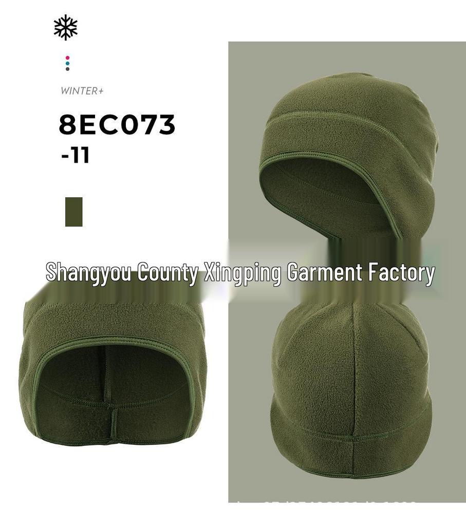 Cross-border Winter Ski Hat: Warm Fleece, Windproof, Thickened for Outdoor Mountaineering & Cycling