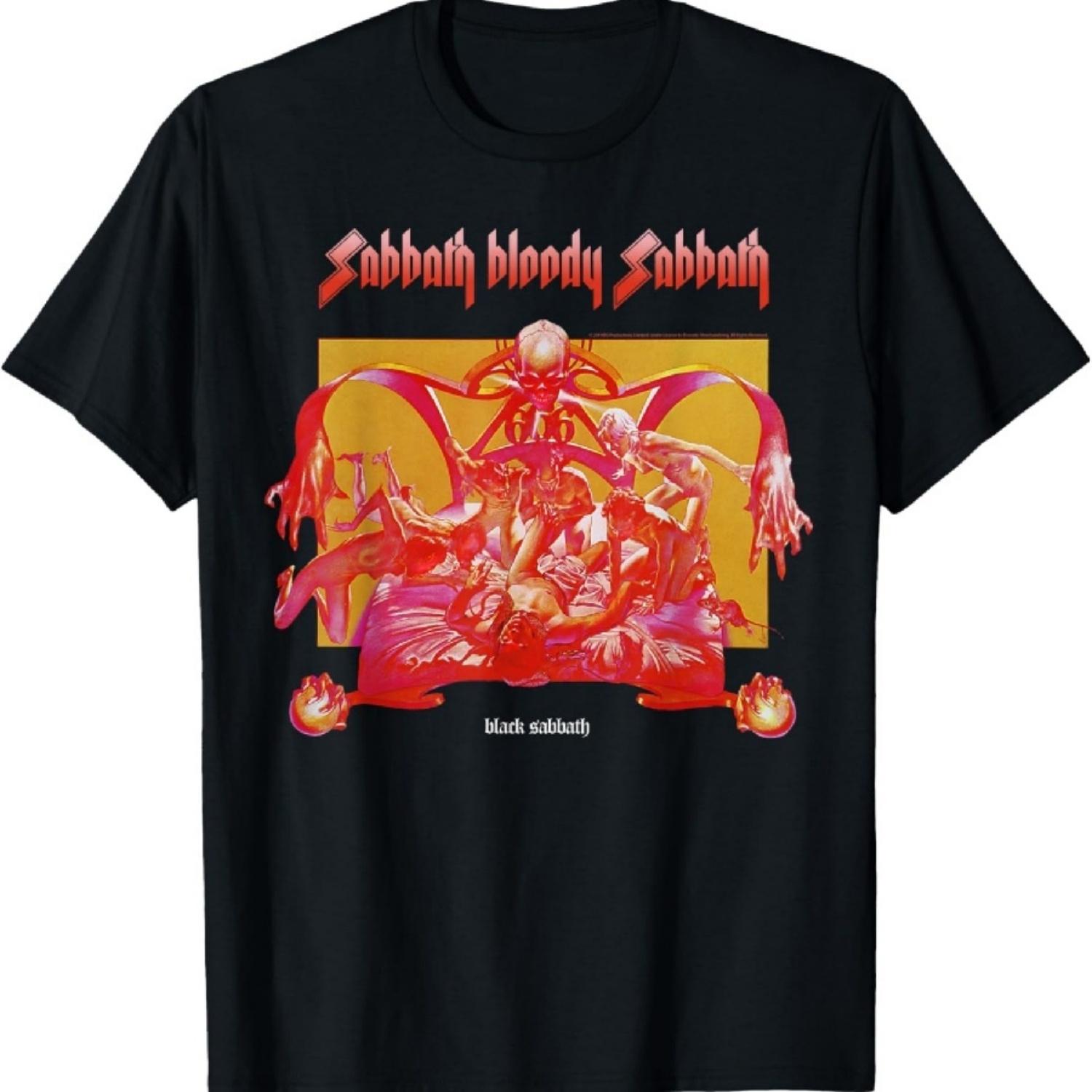 

Офіційна яскрава футболка Black Sabbath Bloody Sabbath XXXXXL чорний