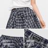 Semir Women's Plaid Asymmetric Tie-Waist Short Skirt