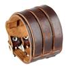 Adjustable Men's Punk Leather Cuff Bracelet Wide Wristband For Streetwear Outfits