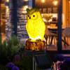 Solar Decorative Garden Light, Waterproof Cute Animal Outdoor Figurine Lights Ornament Statue Decor for Pathway, Patio, Lawn