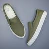 Men's Canvas Shoes Spring Autumn Leisure Anti-slip Working Lightweight Breathable Slip On White Shoes Men's Sneakers