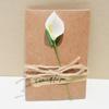 Creative Birthday Message Card Vintage Postcard DIY Flower Greeting Cards
