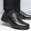 2025 direct sales first layer cowhide non-slip waterproof kitchen chef shoes spring casual leather shoes men's wear-resistant work shoes