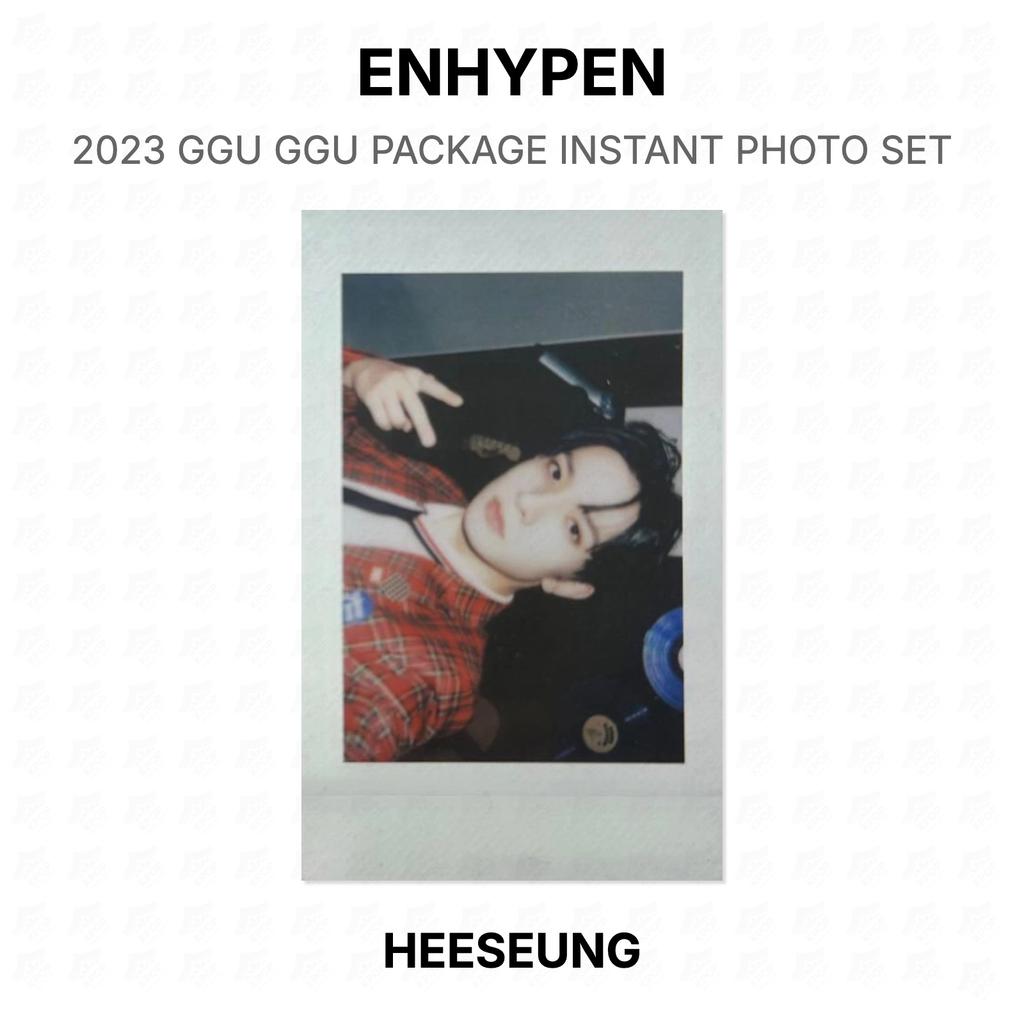 ENHYPEN 2023 GGU GGU PACKAGE INSTANT PHOTO SET Official Photocard