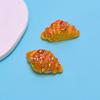 100pcs Cute Resin Mini Simulated Bread Food Play Flatback DIY for Kitchen Doll House Decoration Fairy Garden Miniatures