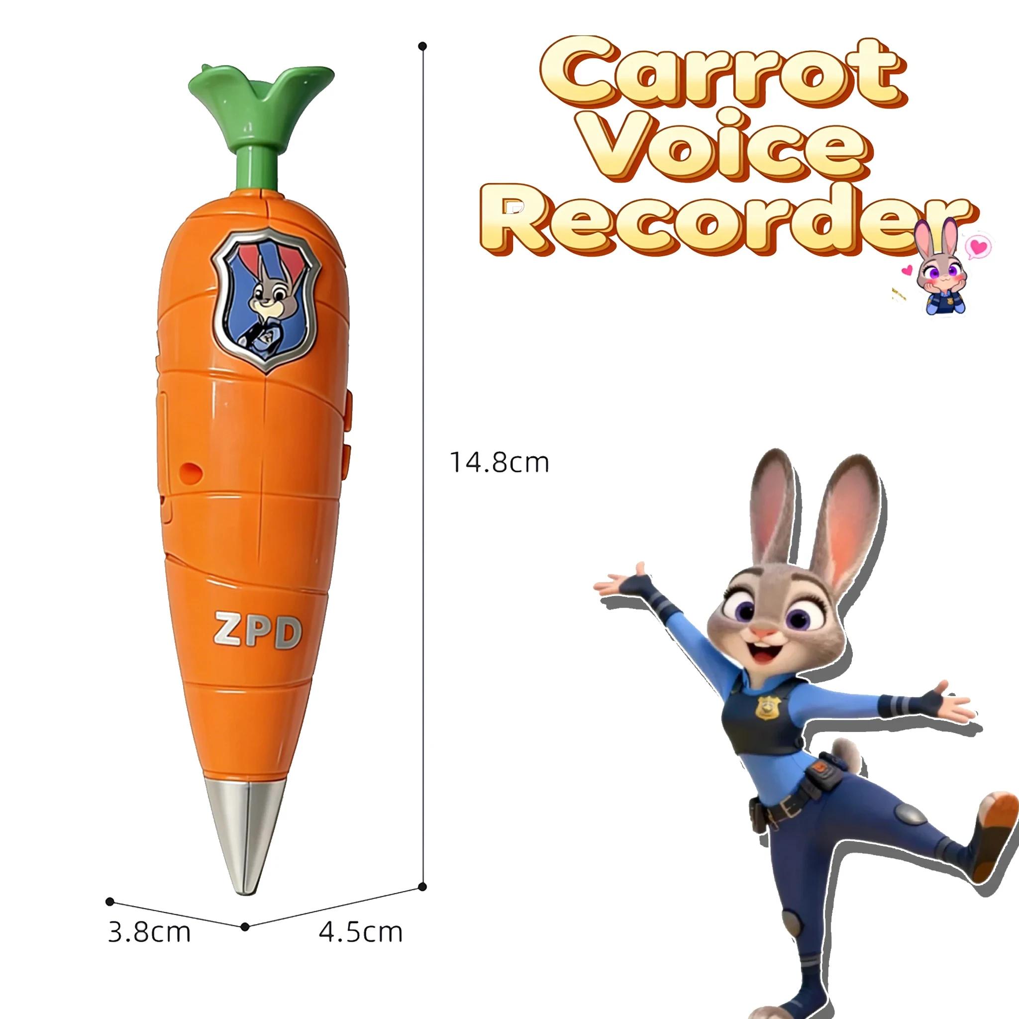 

Zootopia 2 Judy Voice Recorder Gary Antivenom Pen | 60S Small Recorder | Gary 2-In-1 Movie Cosplay Prop Kids Present