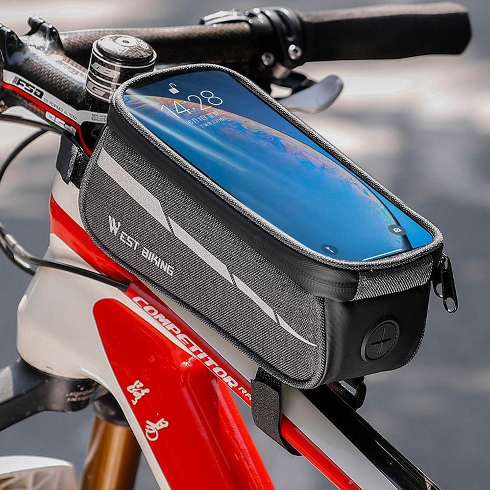 

Phone Bag Handlebar Pouch Bicycle Bags Bicycle Mobile Phone Bag Phone Screen Case Bike Frame Bag