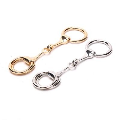 Elegant Horsebit Scarf Clip Vintage Silk Scarf Clip Design Trendy Charm Shawls Clip