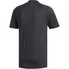 Adidas Letter Logo Round Neck Casual Short Sleeve T-Shirt Men T-Shirts Black FL4473