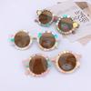 Children'S Sunglasses Diy Cute Glasses Ocean Piece Jewelry Accessories Beach Sunglasses Girls Glasses