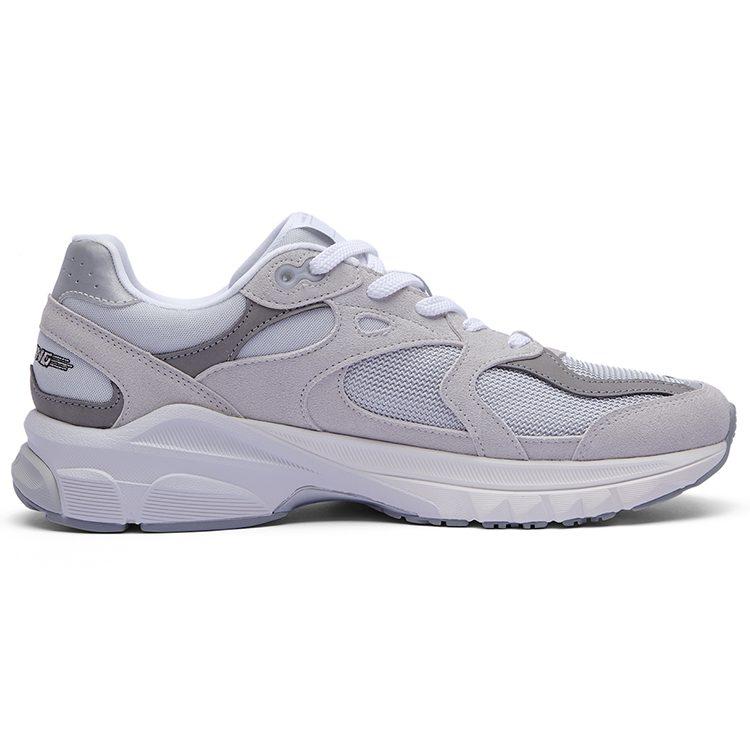 Li Ning Low top Sports Casual Shoes Men's Gray Purple AZGT011-2