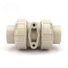 WF 20-63mm PPH True Union Ball Valve For Hot/Cold Water Industrial Grade DIN Standard Non-Toxic for Plumbing Systems