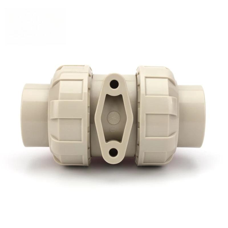 WF 20-63mm PPH True Union Ball Valve For Hot/Cold Water Industrial Grade DIN Standard Non-Toxic for Plumbing Systems