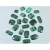 22Pcs Natural Green Malachite Octagon Cabochon Loose Gemstone 216Cts. Lot C-458